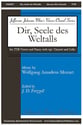 Dir, Seele des Weltalls TTB choral sheet music cover